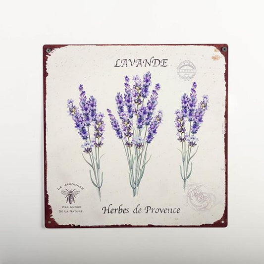 Rustic Look Lavande Herbes De Provence Lavender Sign