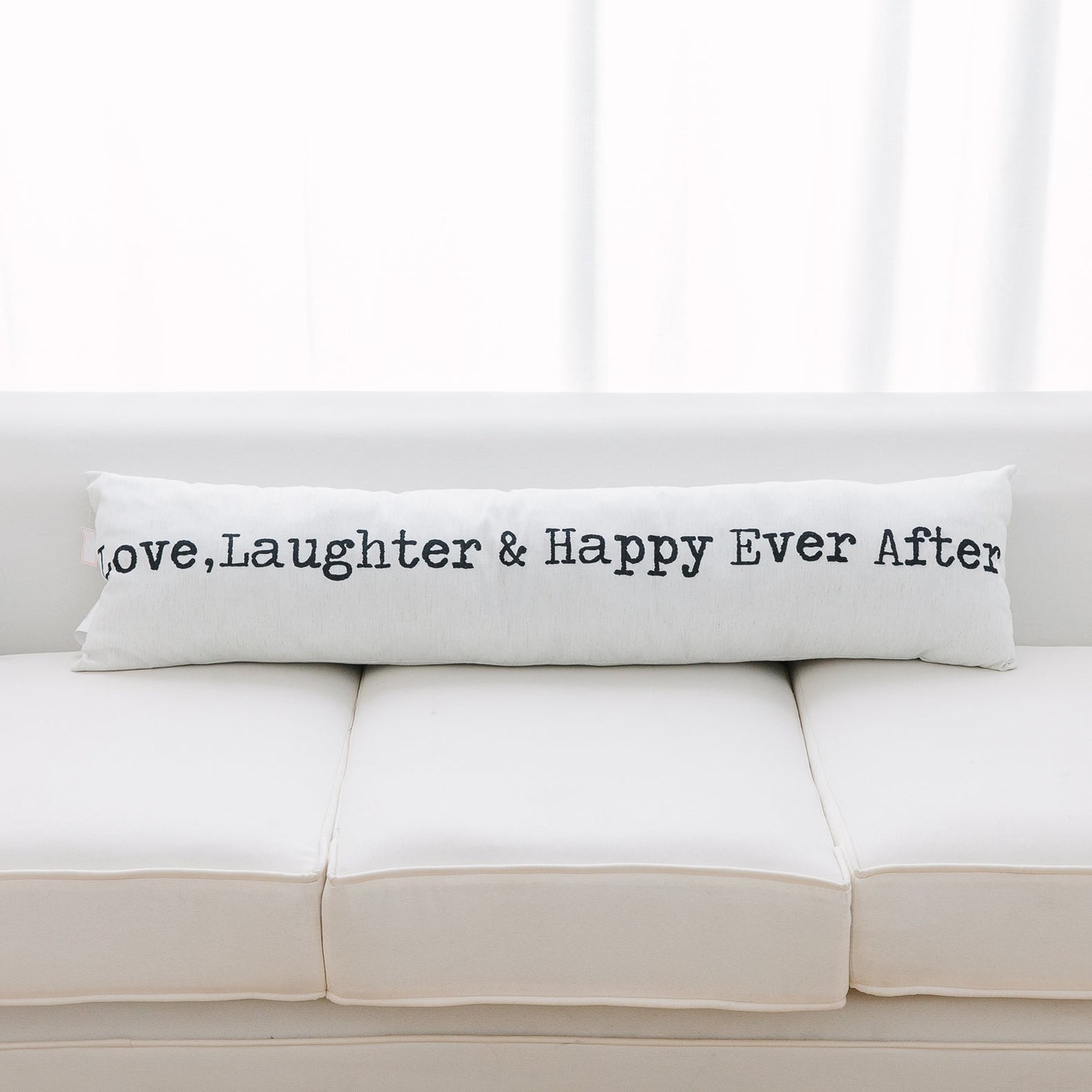 Slim Love Laugther & Happy Ever After Pillow