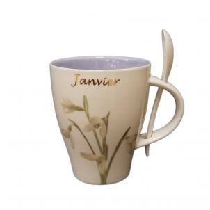 Janvier Perce-Neige Mug And Spoon