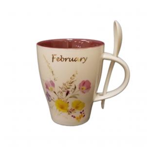 February Primrose Mug And Spoon