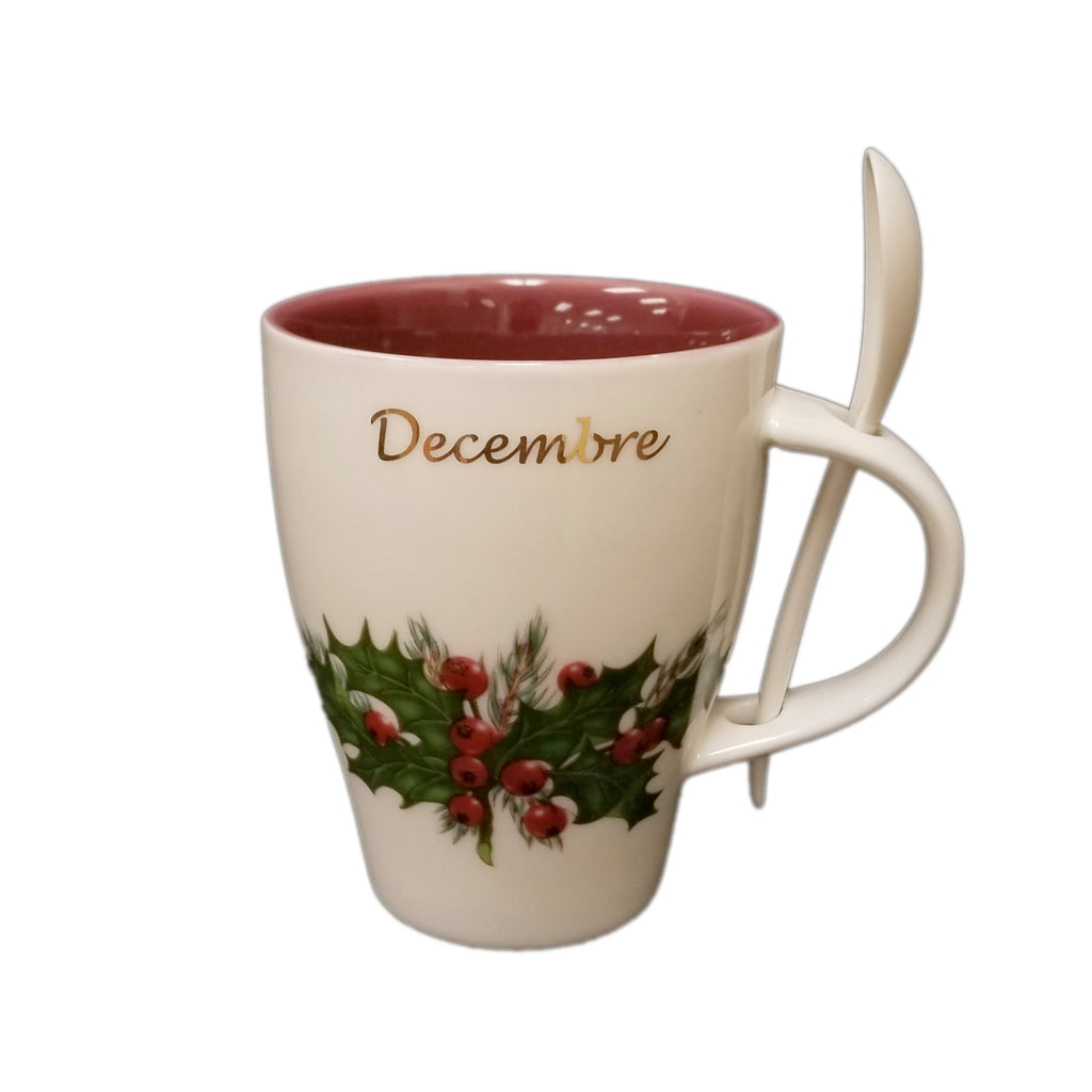 Decembre Le Houx Mug And Spoon