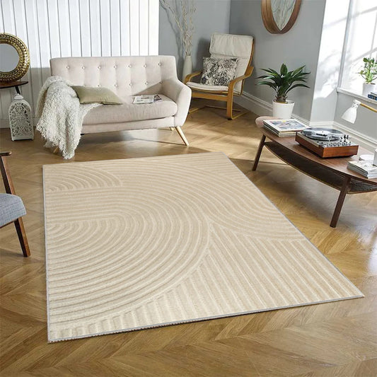 Montreal Hand Tufted Beige Rug