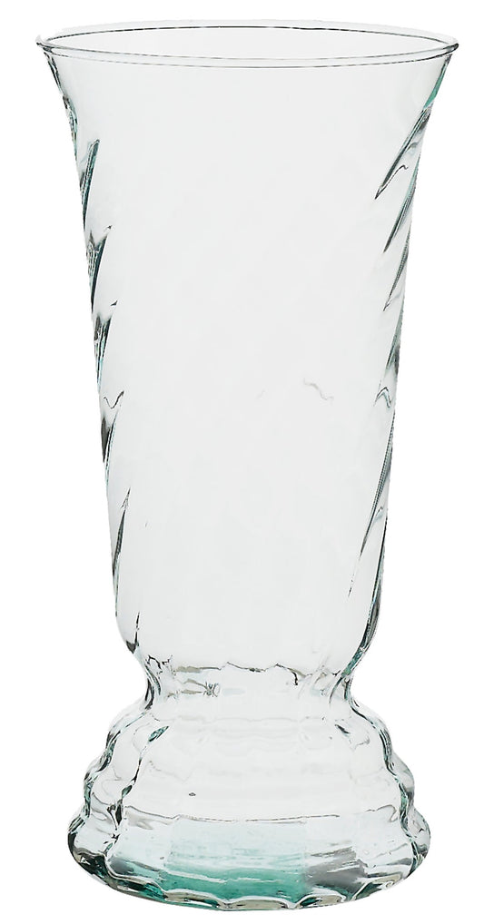 Bouquet Urn Optic Recycled Glass Vase