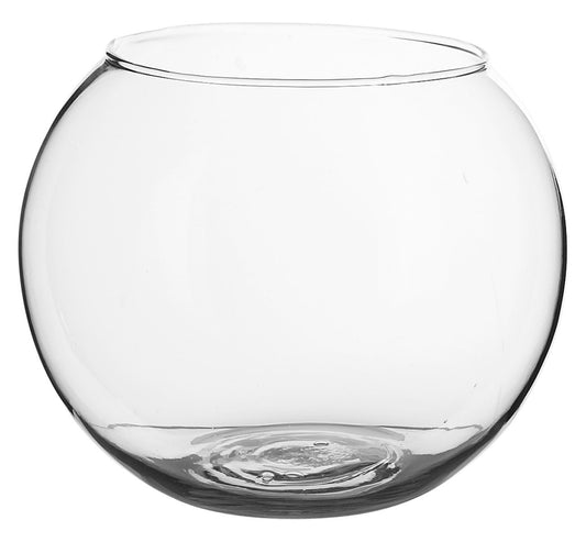 Bubble Clear Glass Bowl