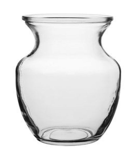 8"H Clear Utility Vase