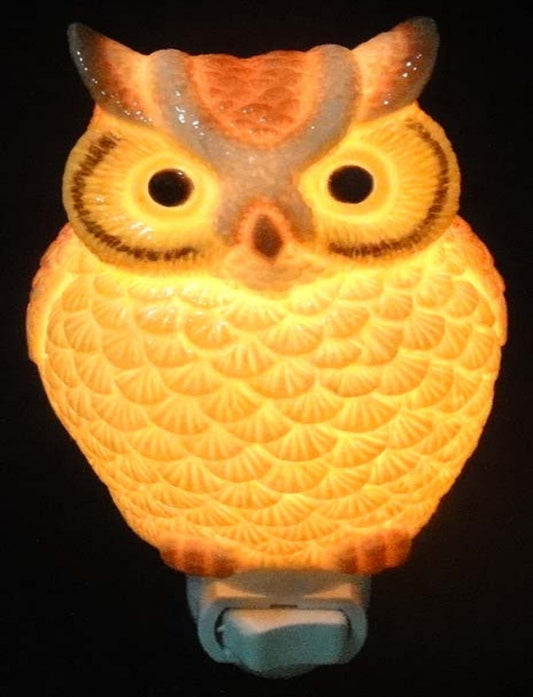 Brown Owl Night Light