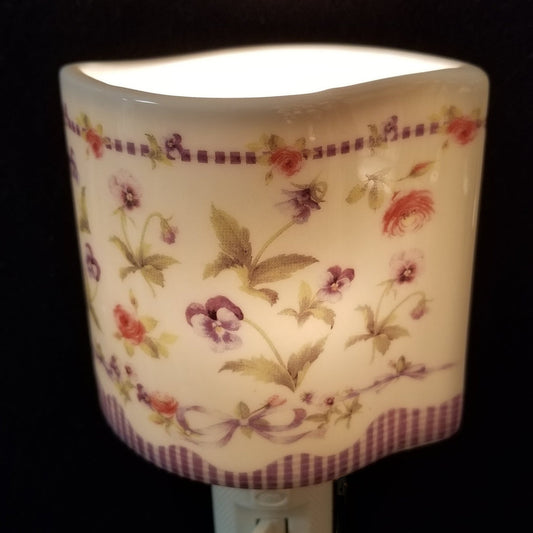 Flower Print Night Light