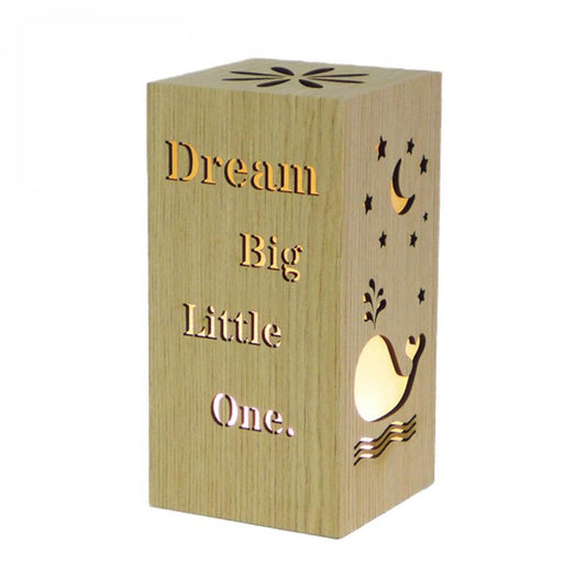 Led With Text - Dream Big Little One Night Light