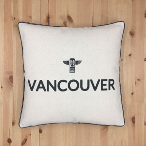 Vancouver With Feather Insert Pillow