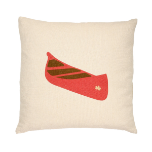 Canoe With Feather Down Insert Pillow