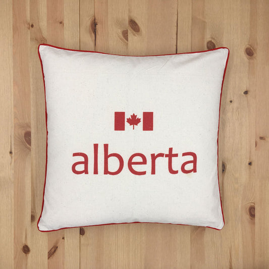 Alberta With Feather Insert Pillow