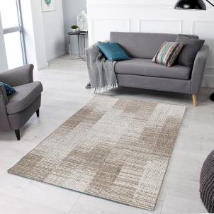 Oksana Indoor Outdoor Sand & Ivory Rug