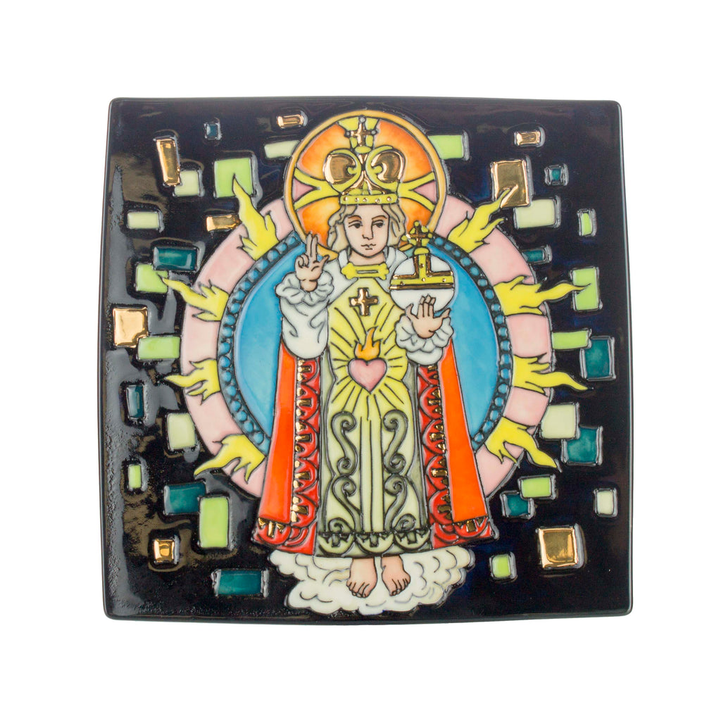 Infant Jesus Of Prague Decorative Plate