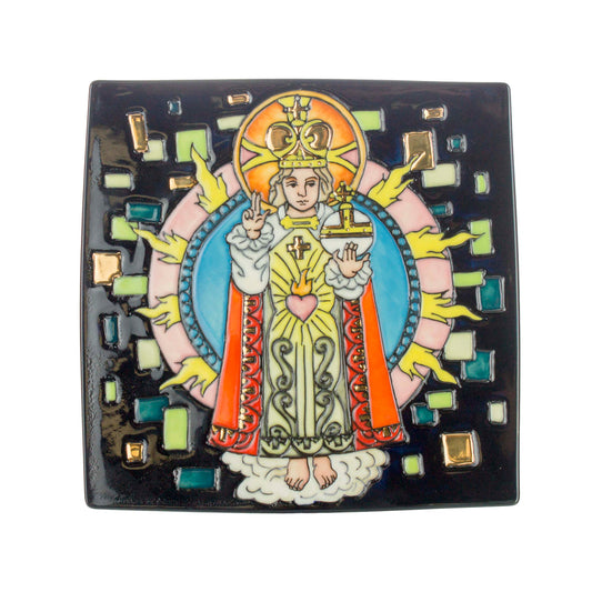 Infant Jesus Of Prague Decorative Plate