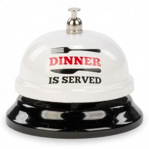 Dinner Is Served Metal Bell