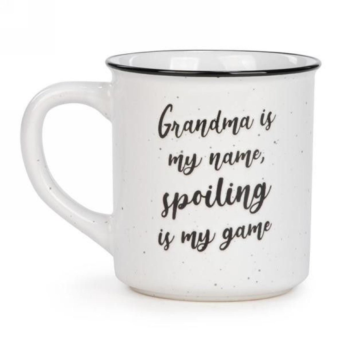 Grandma Is My Name Spoiling Is My Game Ceramic Mug