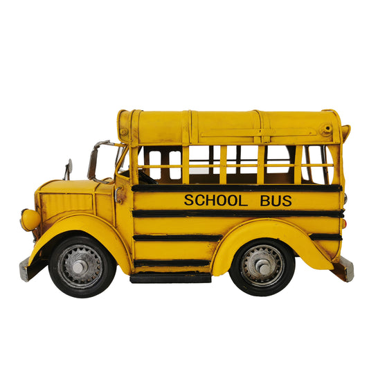 School Bus Figurine