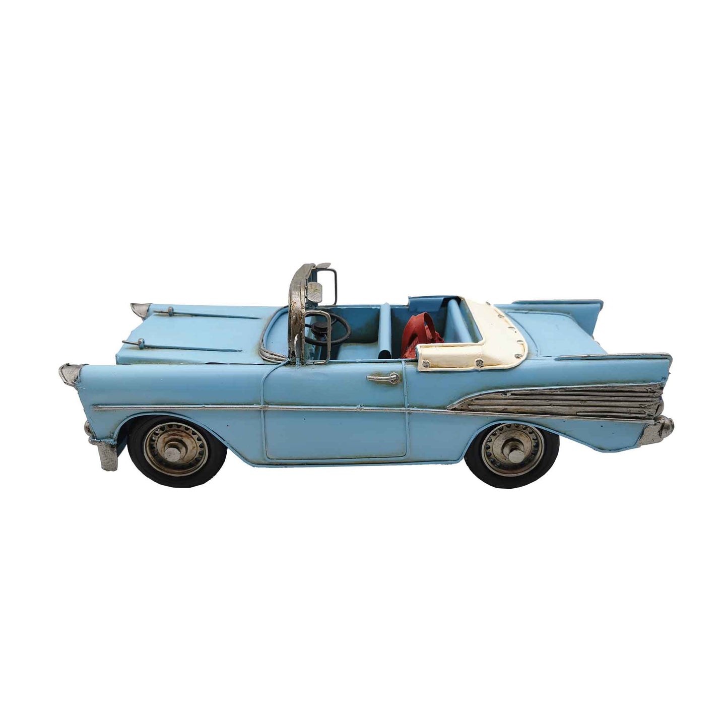 Vintage Look Blue Convertible Figurine