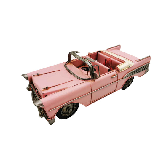Vintage Look Pink Convertible Figurine