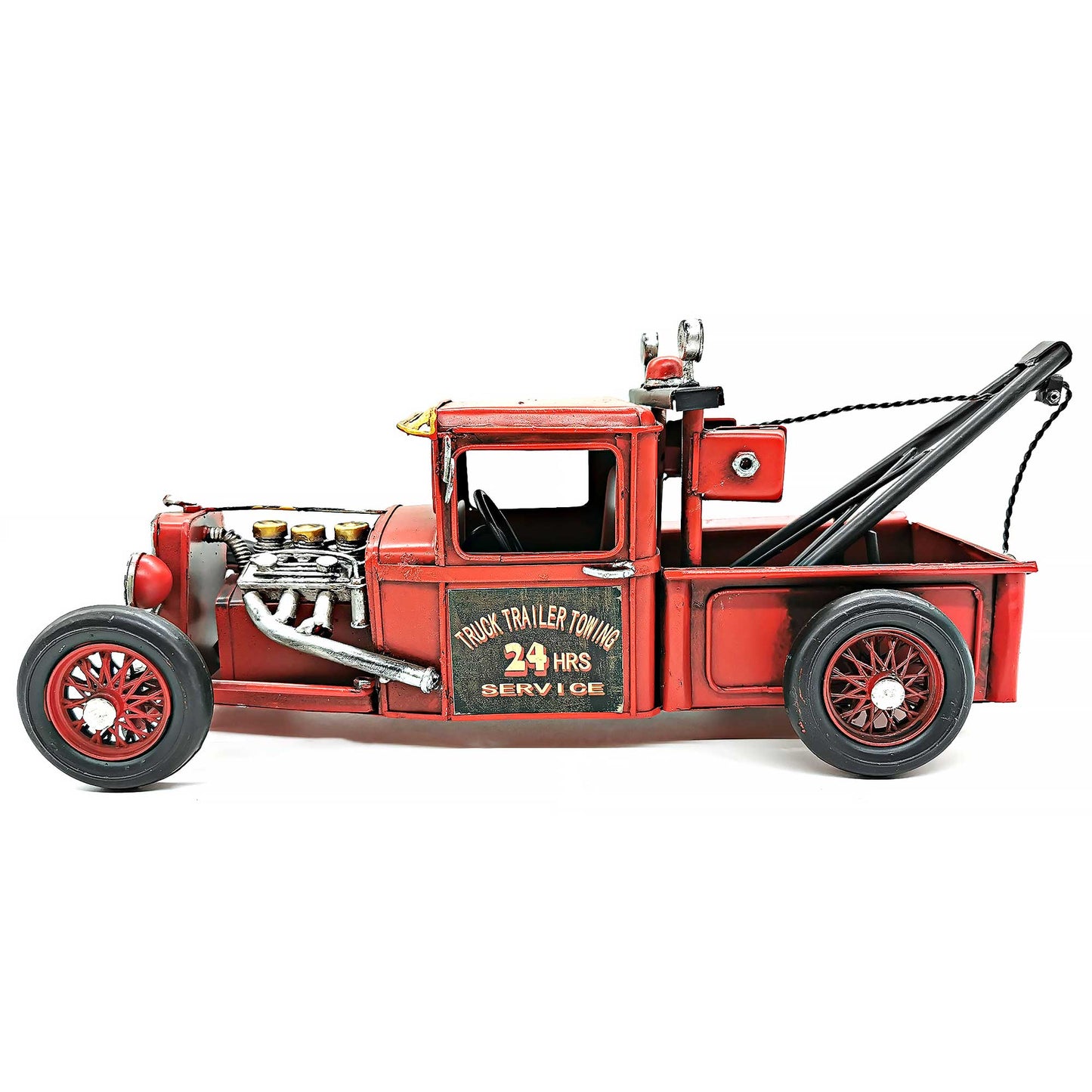 Vintage Tow Truck Decoration