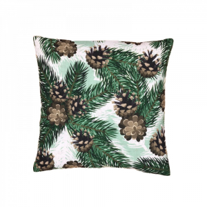 Pine Cones With Feather Down Insert Pillow