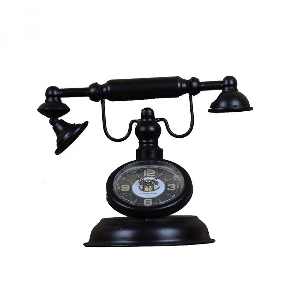 Vintage Telephone Table Clock