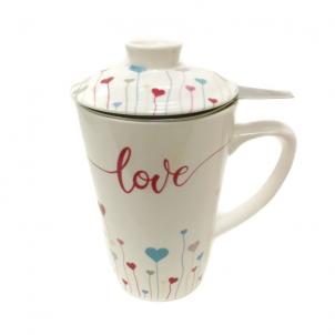 Love With Heart Balloons Mug