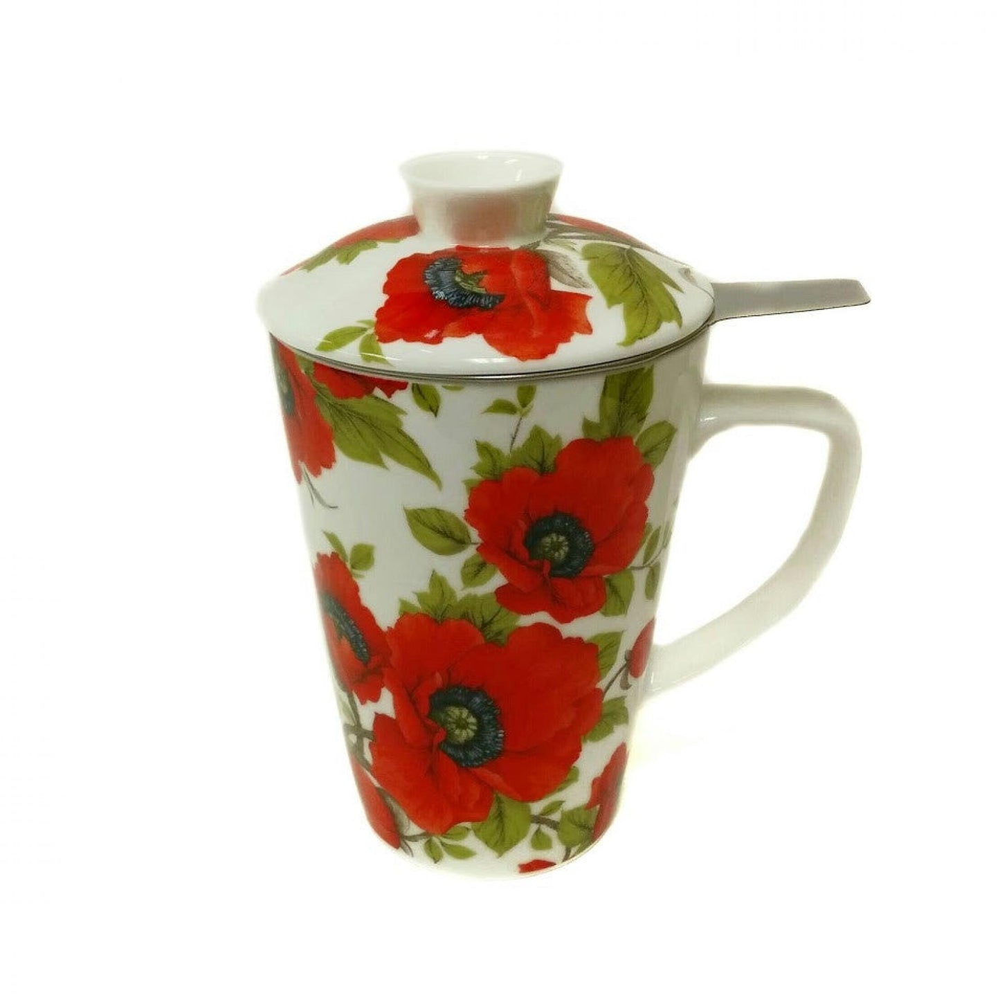 Poppies Patterned Mug