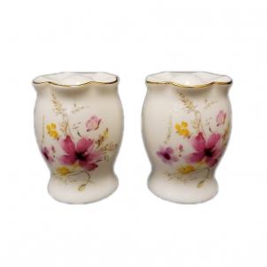 Pink And Yellow Flowers Salt & Pepper Shaker