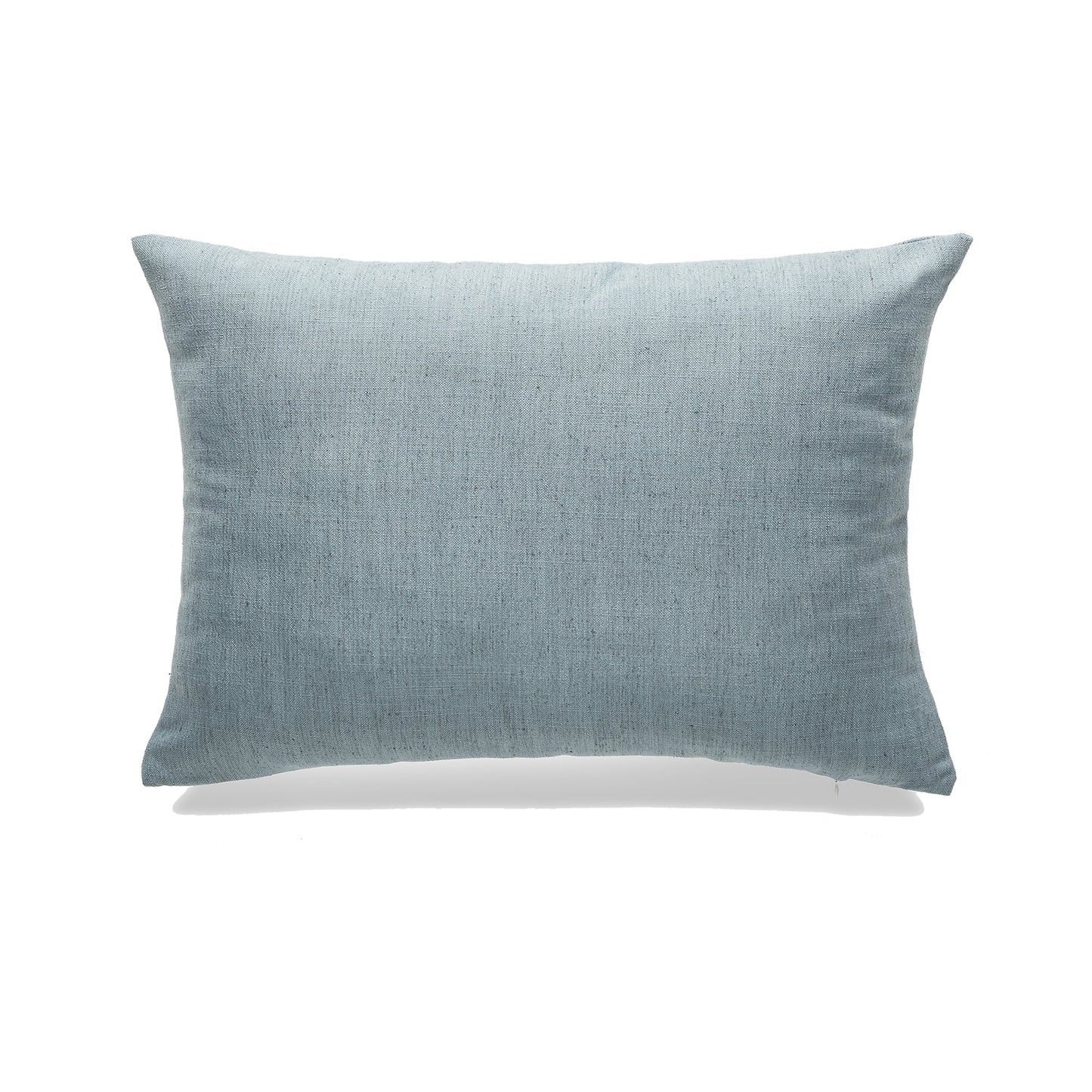 14 X 22 Inch Steel Blue With Feather Down Insert Pillow