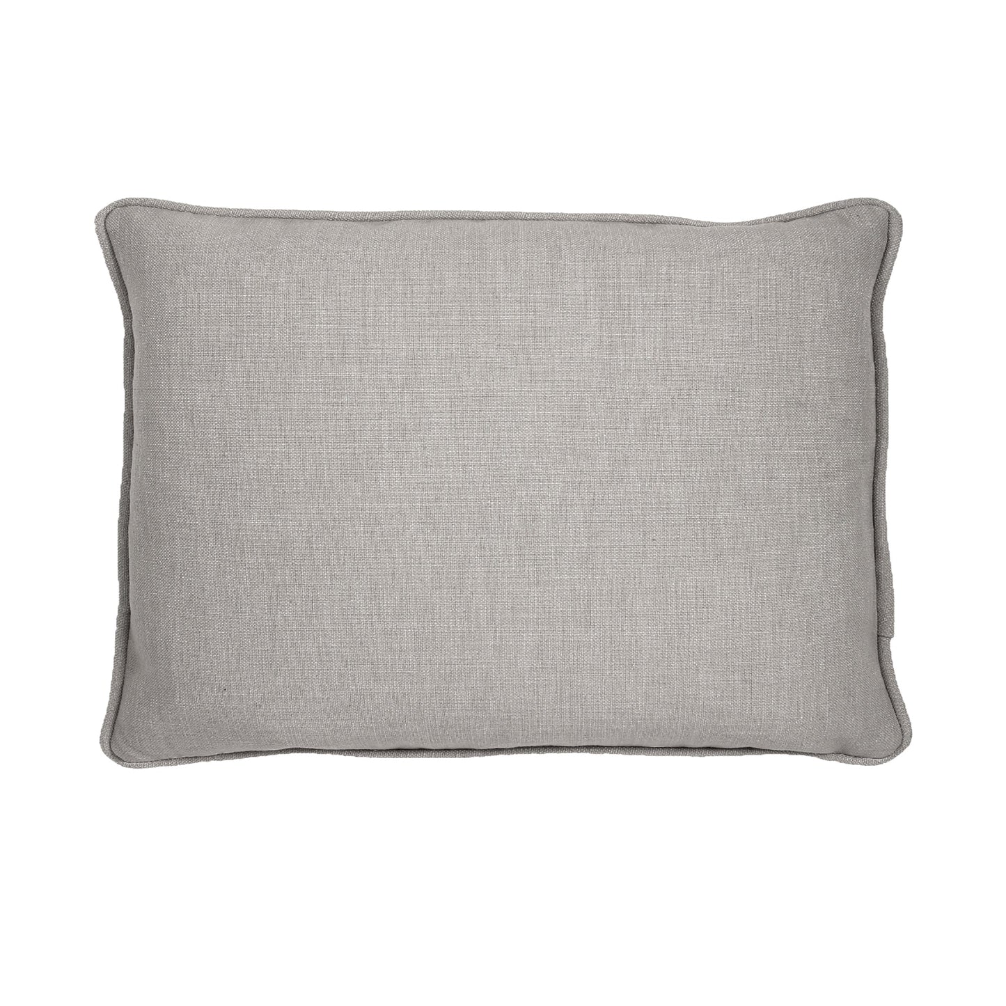 Light Gray 14X20 Inches With Feather Down Insert Pillow