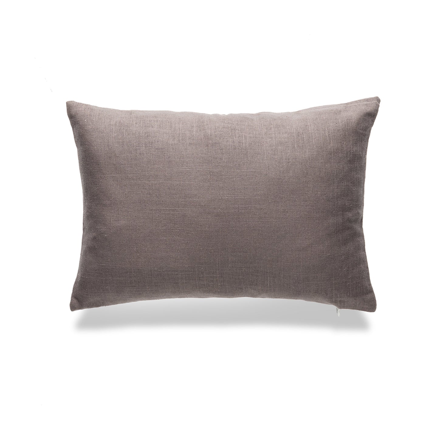 Winter Gray With Feather Down Insert Pillow