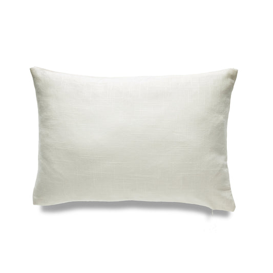 Winter Ivory With Feather Down Insert Pillow