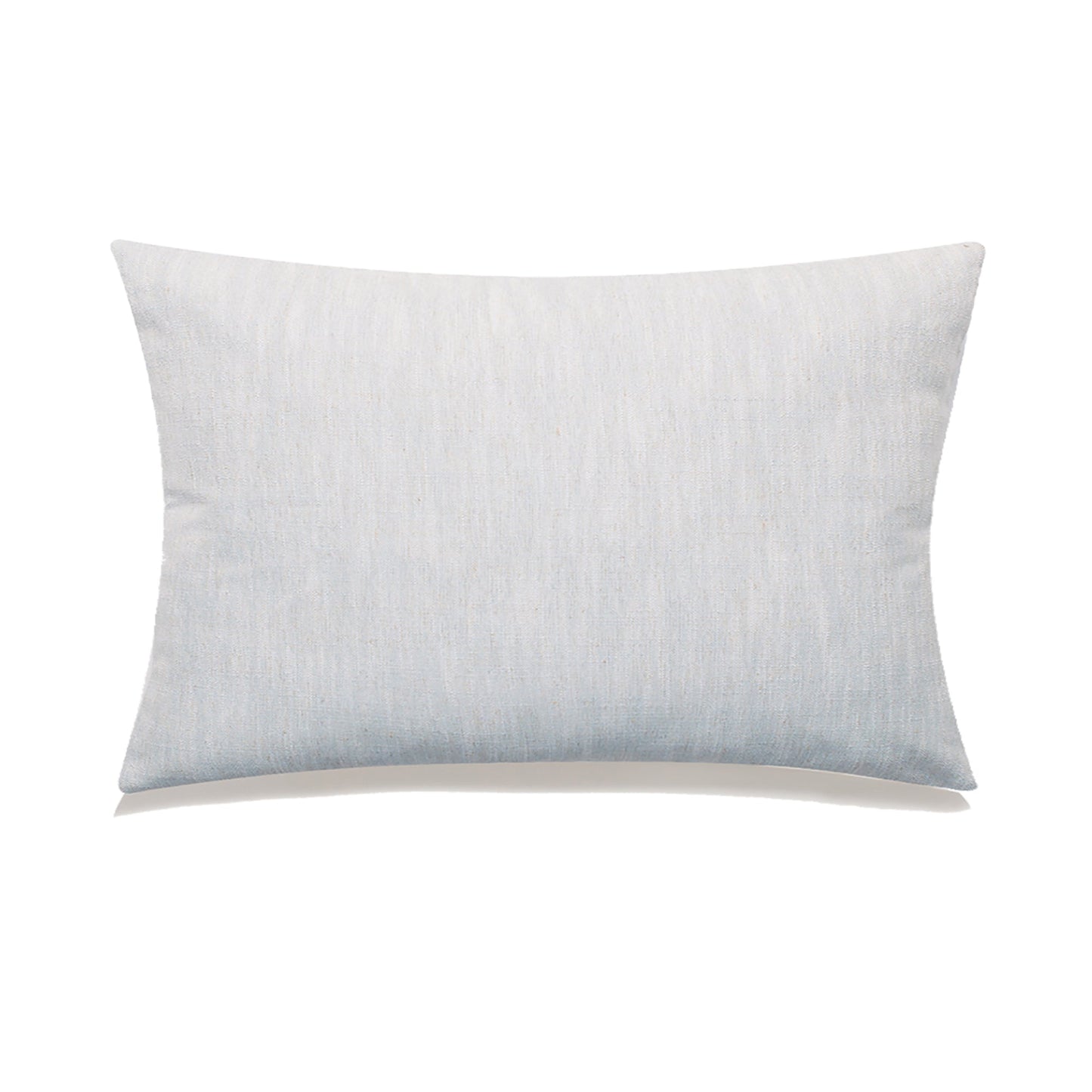 14 X 20 Inch Light Blue With Feather Down Insert Pillow