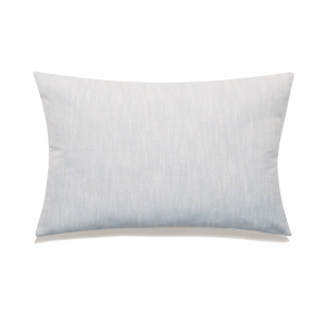 14 X 20 Inch Light Blue With Feather Down Insert Pillow