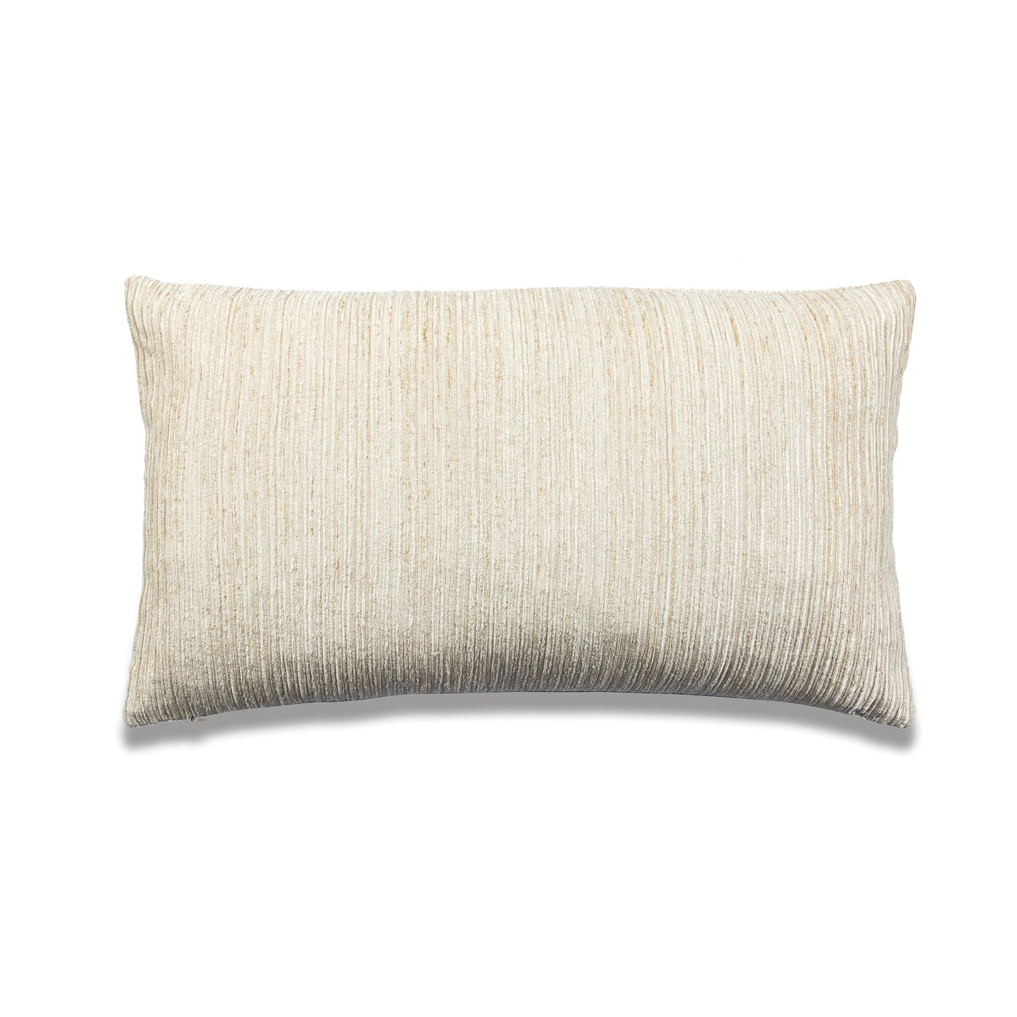 Melange Beige With Feather Down Insert Pillow