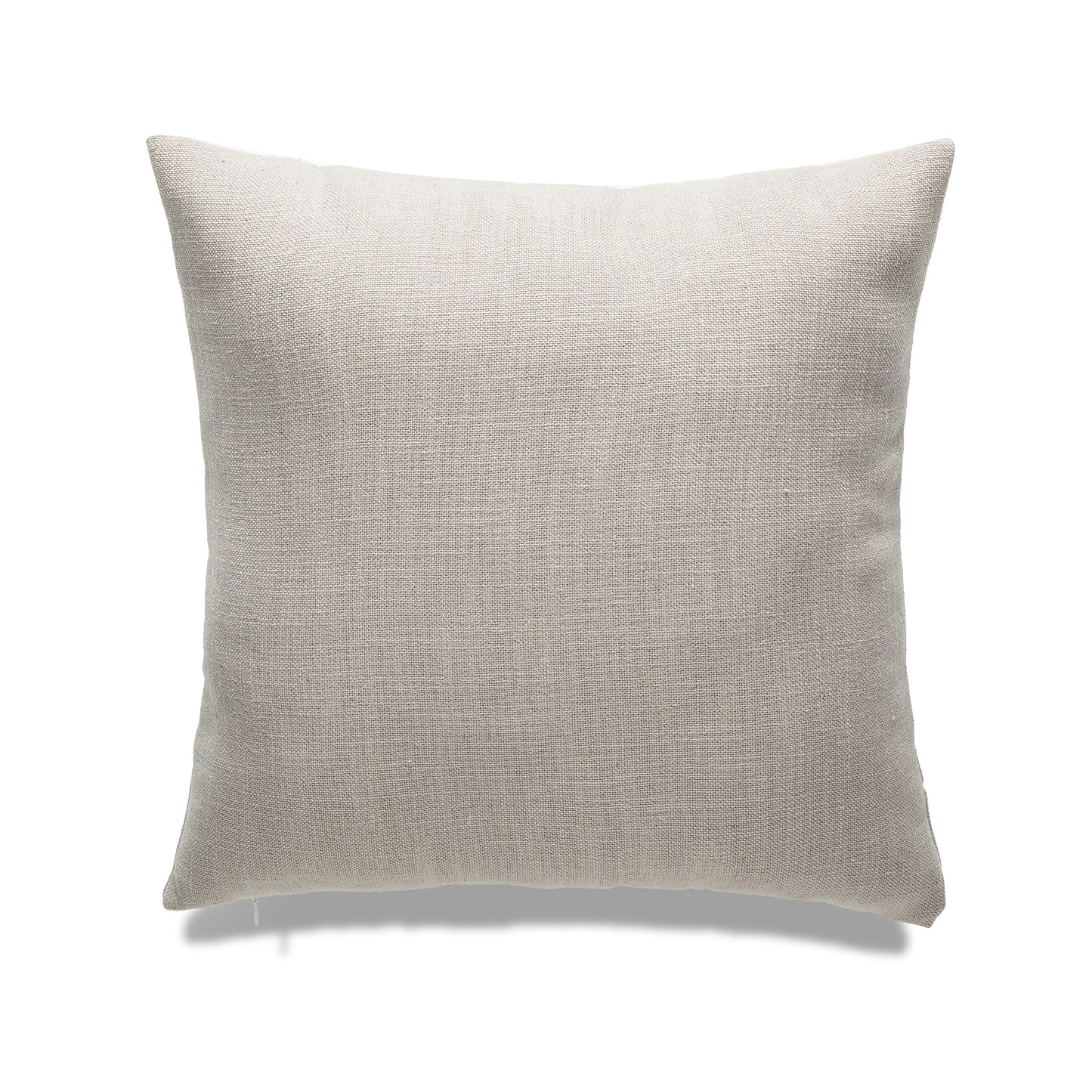 20 X 20 Inch Gray With Feather Down Insert Pillow