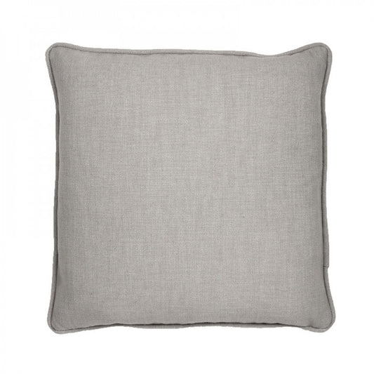 Light Gray 24X24 Inches With Feather Down Insert Pillow