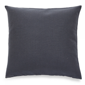 Square Seattle Black With Feather Down Insert Pillow