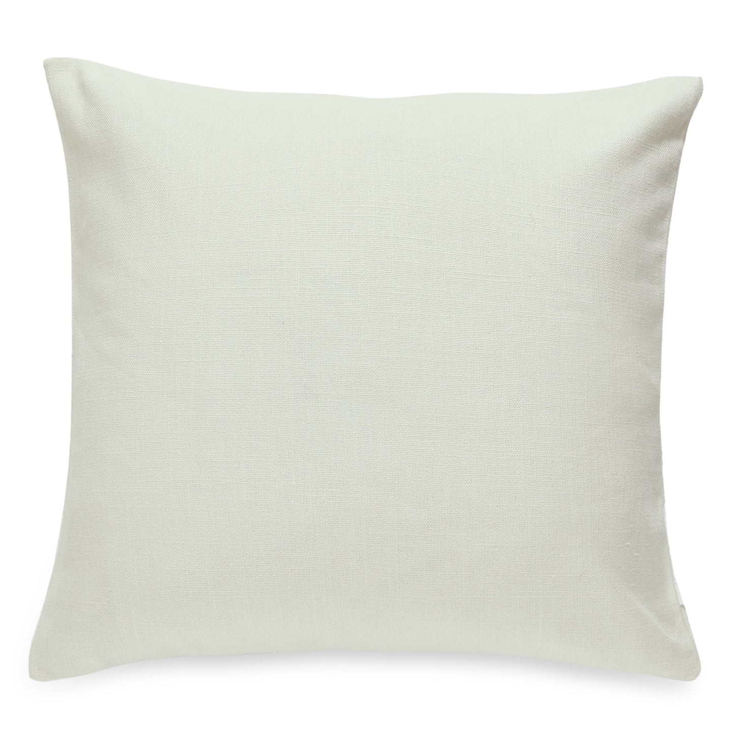 Square Seattle Ivory With Feather Down Insert Pillow