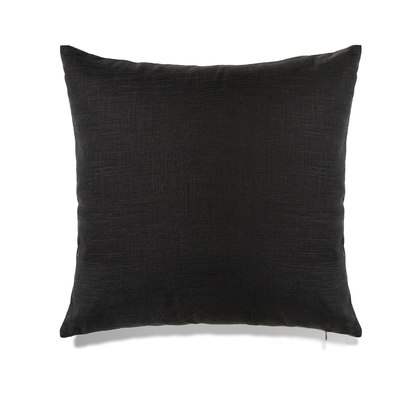 20 X 20 Inch Metal Gray With Feather Down Insert Pillow