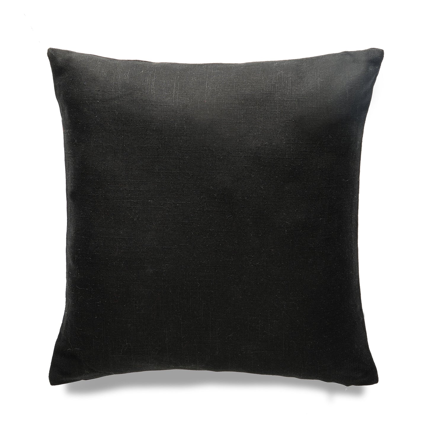 Seattle Winter Black With Feather Down Insert Pillow