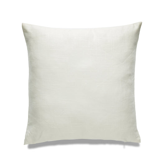 Seattle Winter Ivory With Feather Down Insert Pillow