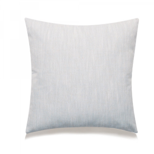 20 X 20 Inch Light Blue With Feather Down Insert Pillow