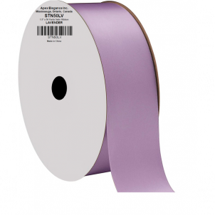 Lavender Satin 1.5" Wide 50 Yards Ribbon