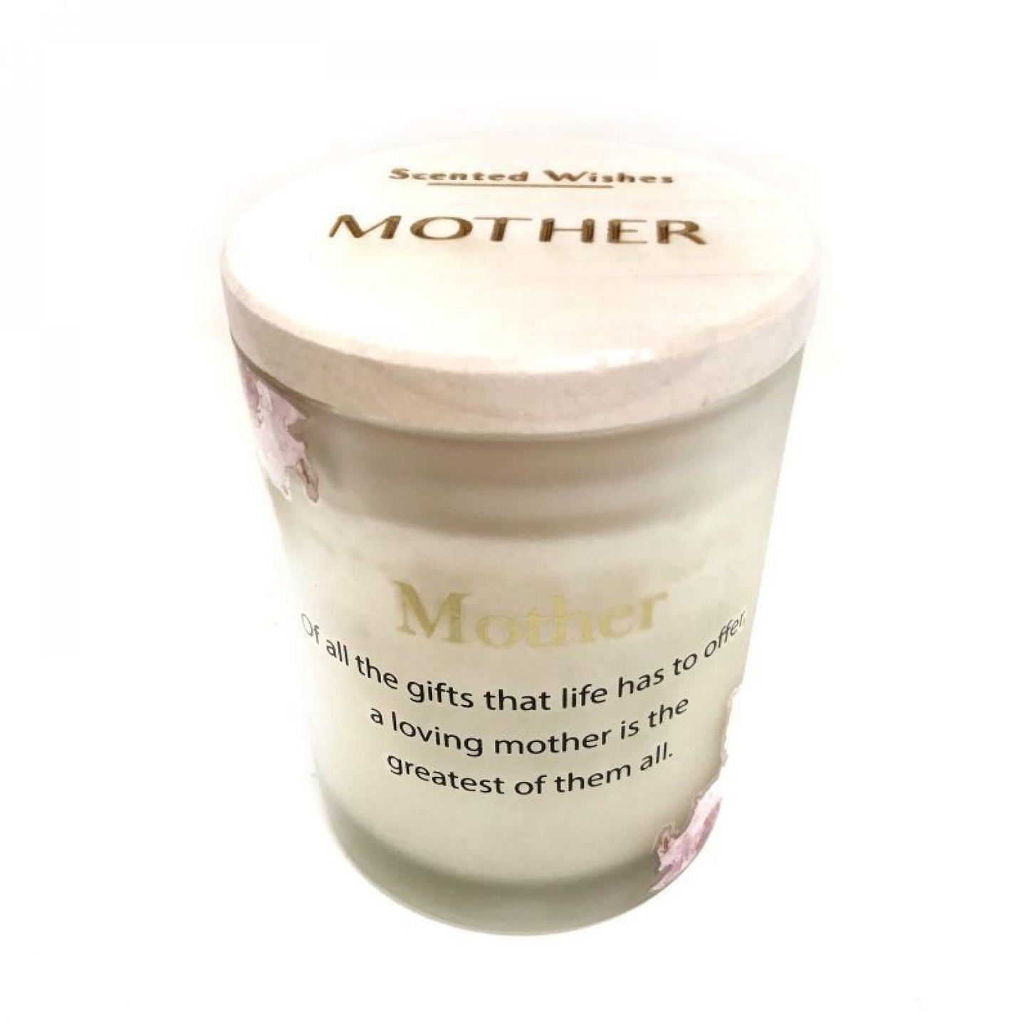 Scented Wishes With Text- Mother Candle