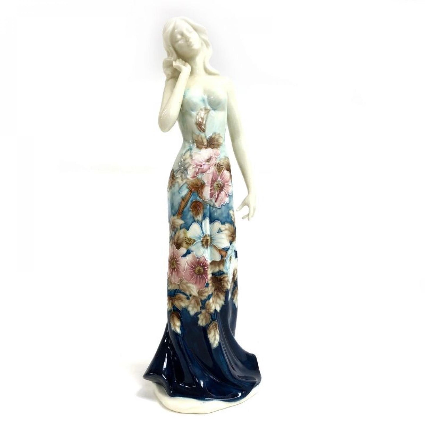 Lady In A Floral Dress Figurine