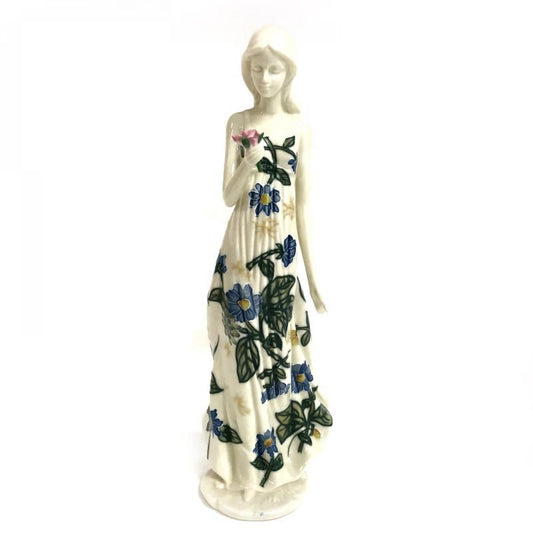 Lady In A Floral Dress Figurine