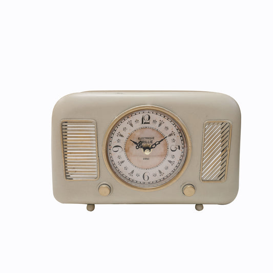 Transistor Radio Table Clock