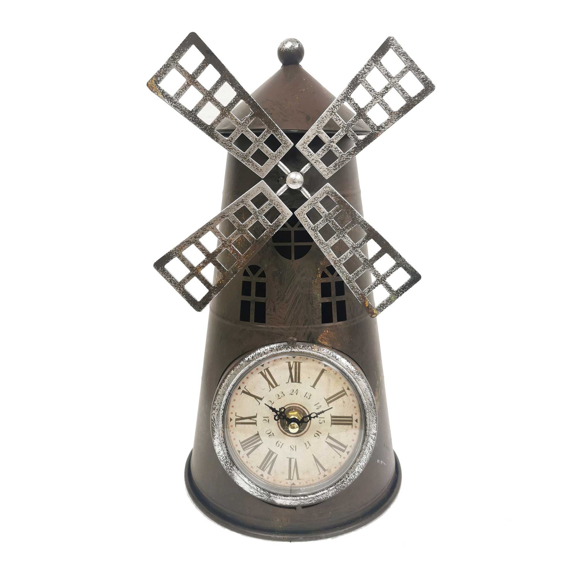 Windmill Shaped Table Clock